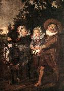 HALS, Frans Group of Children oil painting reproduction